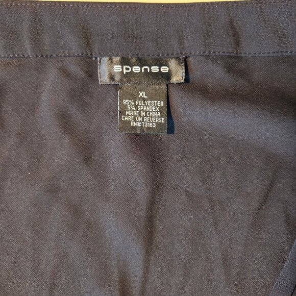 Spence Sheer Sleeveless Blouse Size XL - Picture 3 of 5